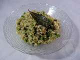 Risotto aux petits pois