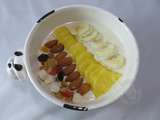 Smoothie bowl ananas noix de coco