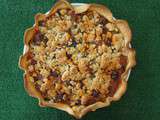 Tarte ratatouille orientale et son crumble