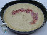 Velouté de chou-fleur aux lardons