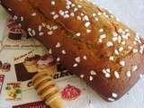 Cake au miel, épices et fleur d'oranger