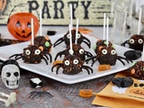 Cake pops d'Halloween au chocolat