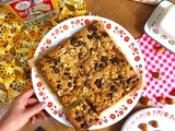 Cookie géant sans gluten à la farine d'amande, noisettes et chocolat