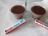 Crèmes tapioca aux Kinder Maxi ®