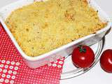 Crumble à la tomate et au parmesan