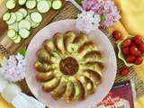 Gâteau invisible aux courgettes et fromage