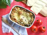 Lasagnes à la ratatouille et au fromage