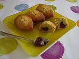 Madeleines au Nutella