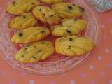 Madeleines chocolat / orange