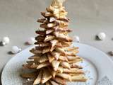 Sapin de Noël en biscuits