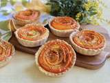 Tartelettes fleurs de carottes