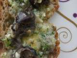 L'escagot qui apérote#2: tartines aillées aux escargots de Bourgogne