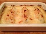 Gratin d’endives saumon et béchamel