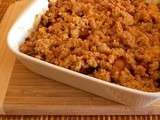 Delicious Apple crumble aux petits Lu de Philippe Conticini