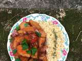 Goulash vegan de pommes de terre au vin rouge