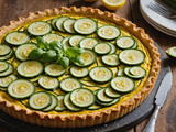 Délice estival : tarte courgette ricotta moutarde qui épate les papilles