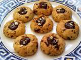 Biscuits aux amandes et chocolat