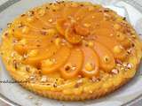 Entremets abricot orange