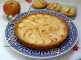 Tarte aux pommes, citron amandes