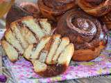 Brioche roulée nutella