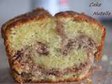 Cake au nutella facile et rapide