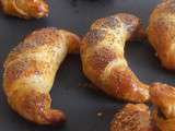 Croissants apéritif tapenade olive et oignon