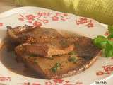 Foie d’agneau poêlé à l’aïl et au persil