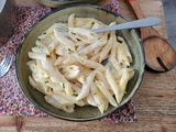 Penne à la crème de parmesan