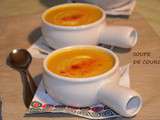 Soupe courge poireau carotte pomme de terre