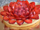 Tarte fraises framboises avec ou sans crème pâtissière