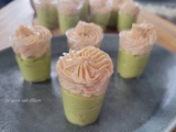 Verrines saumon avocat au mascarpone