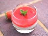 Panna Cotta Fraise & Basilic