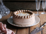 Gâteau de crêpes au chocolat et sarrasin (chandeleur, ganache, ganache montée, blé noir)