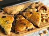 Scones aux pépites de chocolat noir & cacahuètes grillées façon Rose Bakery à l'Omnicuiseur