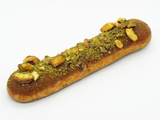 Éclair Pistache et Coulis Passion par b.o.u.l.o.m