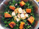 Salade de butternut, kale et poulet