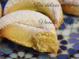 Biscuit fondant vanille-amandes