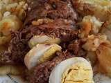 Boudin à la viande hachée et aux oeufs durs