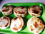 Chapatis, mini pains indiens farcis au poulet