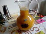 Jus de potiron orange