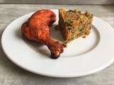 Poulet Tandoori et Riz aux Légumes