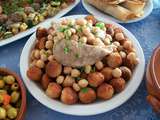 Sfiriya d’Alger, croquettes de pains au fromage en sauce