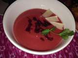 Soupe de betteraves, recette facile