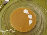 Soupe lentilles corail à la crème fraîche