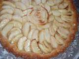 Tarte aux pommes et aux amandes