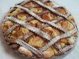 Tarte poires/frangipane/chocolat