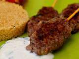 Brochettes kefta de boeuf