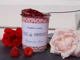 Confiture framboise-rose