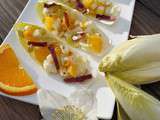 Salade d'endives à l'orange et au magret fumé