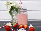 Smoothie fraise-ananas-coco